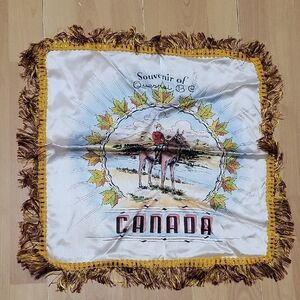 Canada Souvenir~ Satin Pillow Case
